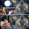 Best Halloween Animatronic Decoration with Light Up Eyes and Shaking Wings