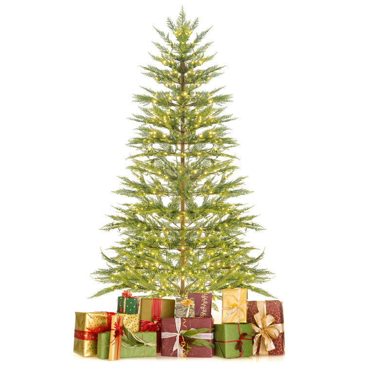 Best Artificial Cypress Christmas Tree with 430 LED Lights