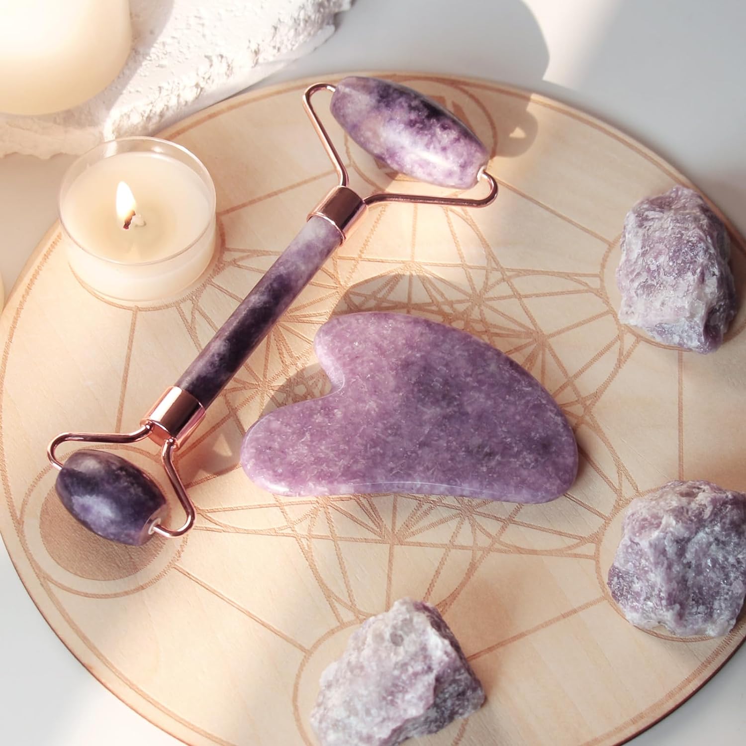 Kidy Mommy Postpartum Skincare Gua Sha Set