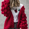 Kidy Mommy Bubble Long Sleeve Crochet Sweeter