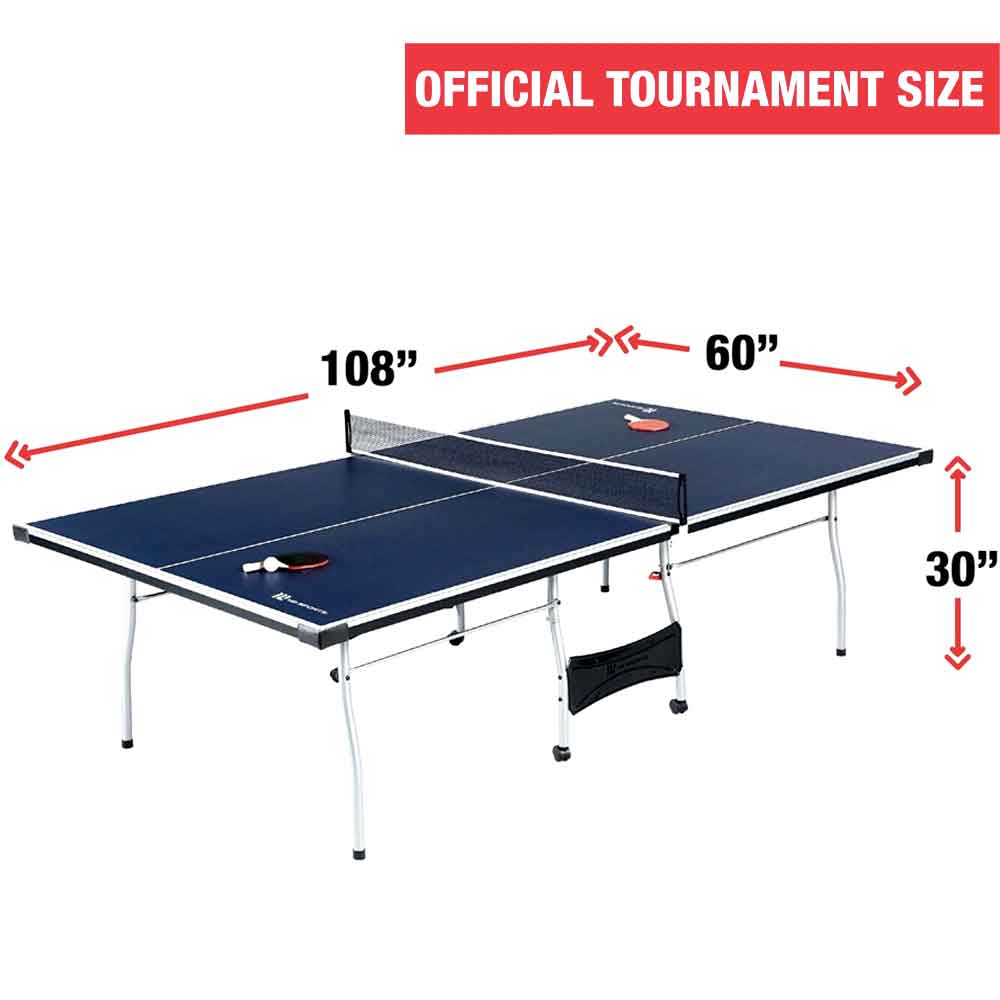 Ping Pong Table Olympic Tennis Table Set Balls And Paddles Official Size