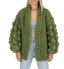 Kidy Mommy Bubble Long Sleeve Crochet Sweeter
