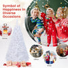 Best White Christmas Tree with Solid Metal Legs