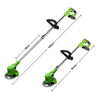 Best Powerful Electric Battery Operated Cordless Metal Blade Weed Eater / Grass Trimmer