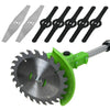 Best Powerful Electric Battery Operated Cordless Metal Blade Weed Eater / Grass Trimmer