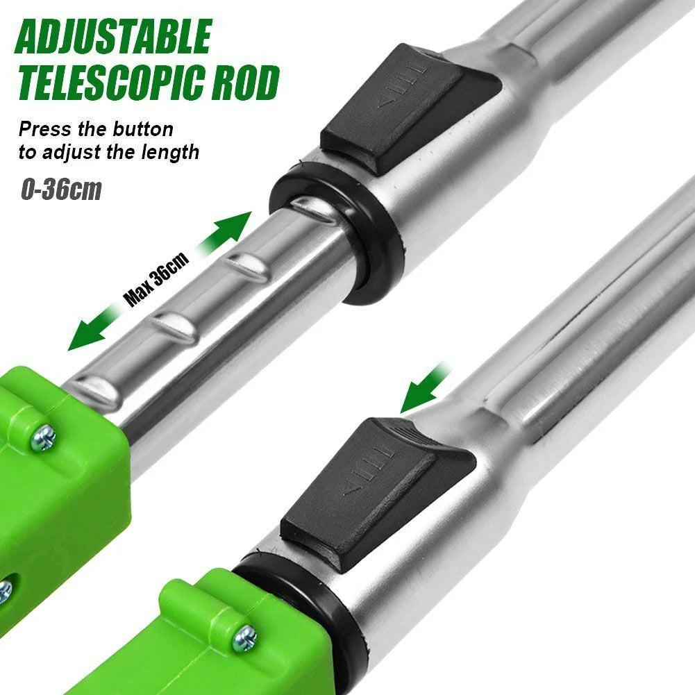 Best Powerful Electric Battery Operated Cordless Metal Blade Weed Eater / Grass Trimmer