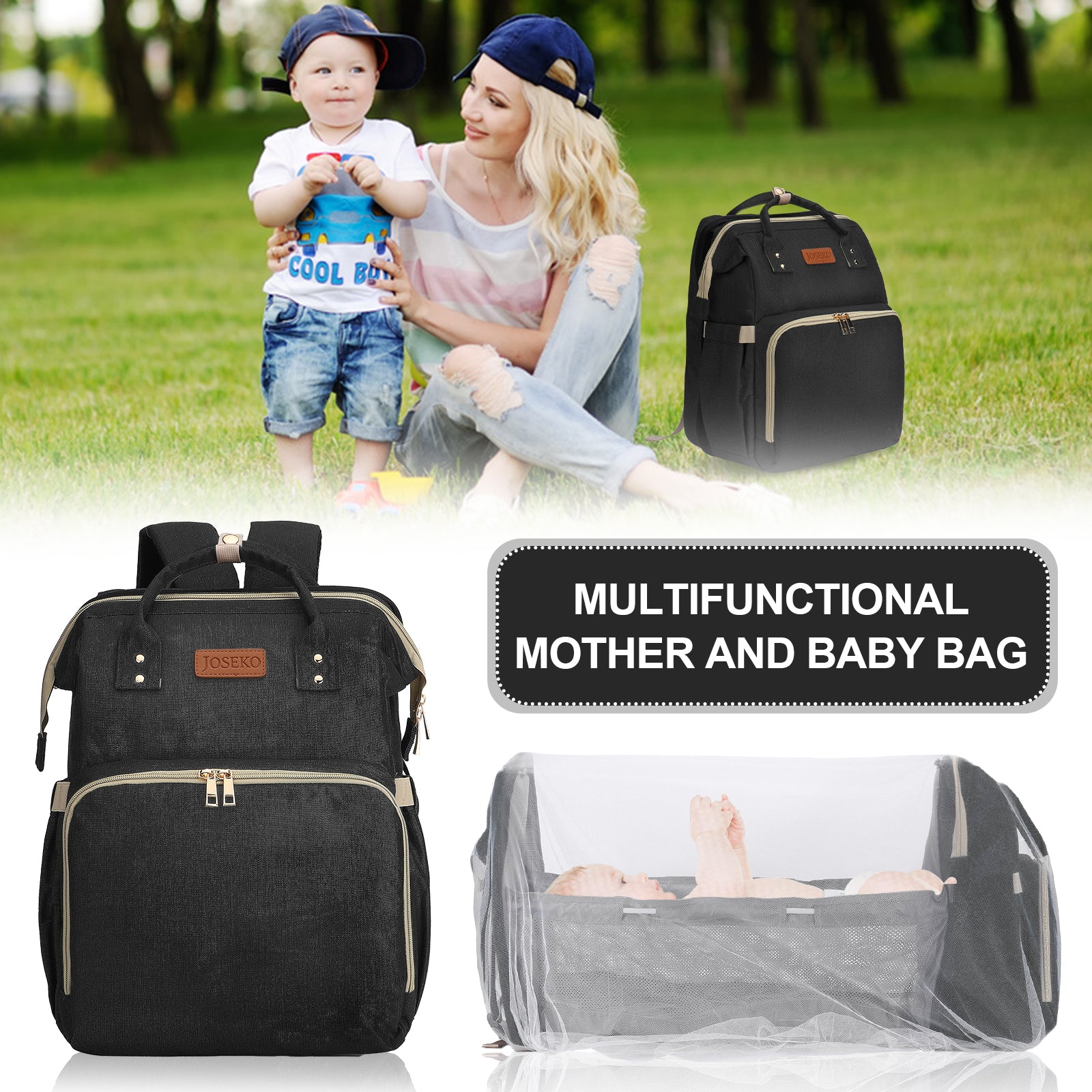 Kidy Mommy Folding Backpack
