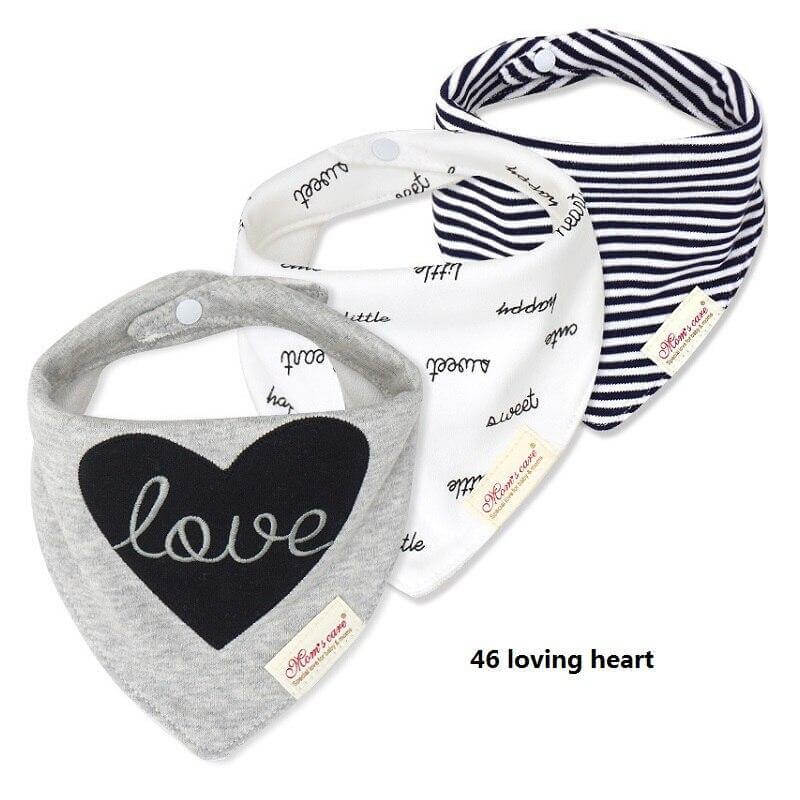 Baby Bibs Bandana Set
