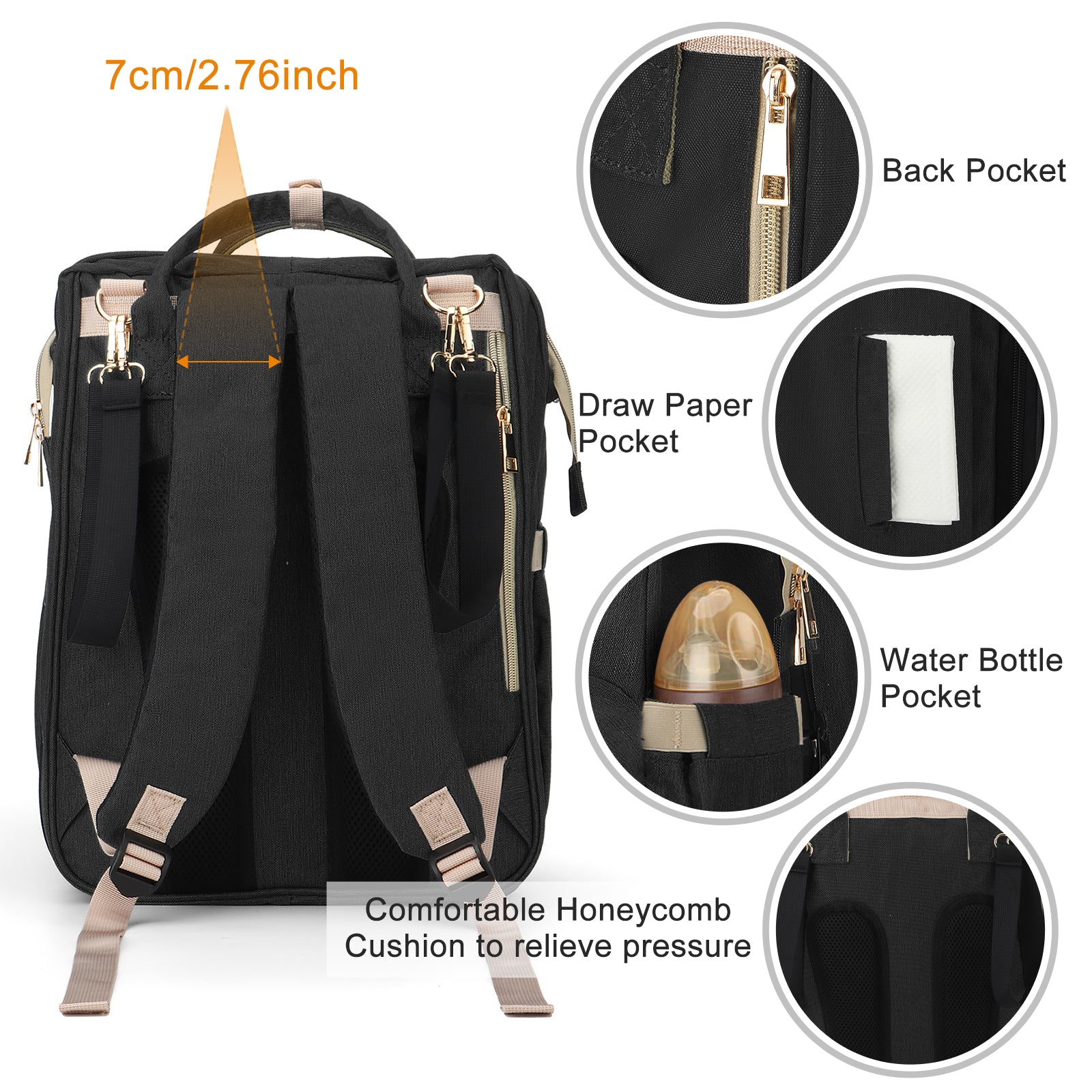 Kidy Mommy Folding Backpack